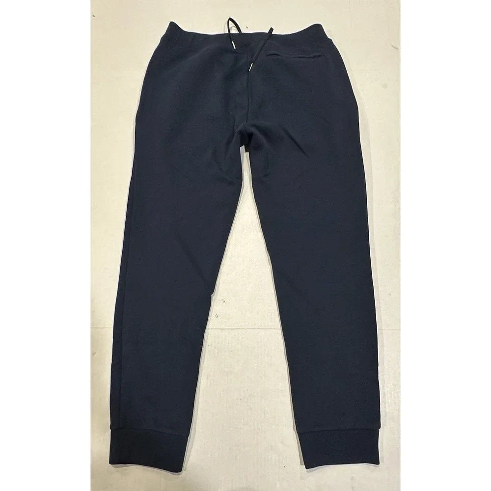 Polo Ralph Lauren Navy Sweatpants Joggers Navy Blue Gold Logo Mens Size Medium